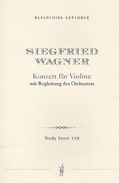 Konzert fr Violine und Orchester Studienpartitur