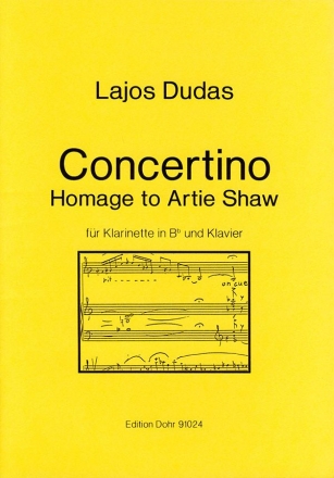 Concertino fr Klarinette und Klavier