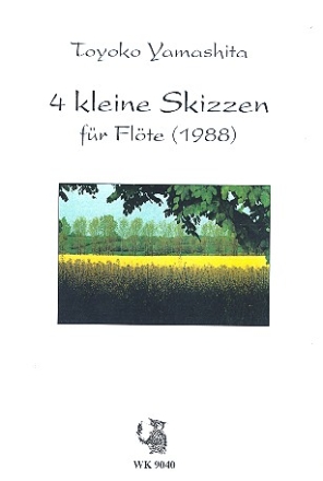 4 kleine Skizzen fr Flte