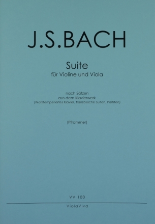 Suite D-Dur fr Violine und Viola Stimmen