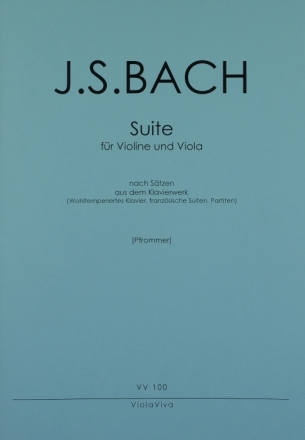 Suite D-Dur fr Violine und Viola Stimmen