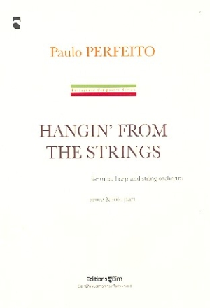Hangin' from the Strings fr Tuba, Harfe und Streichorchester Partitur und Tuba