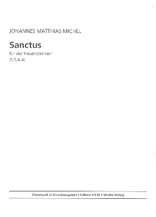 Sanctus fr Frauenchor a cappella Partitur