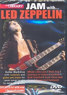Jam with Led Zeppelin DVD + CD Lick Library