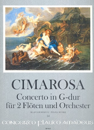 Konzert G-Dur  fr 2 Flten und Orchester  fr 2 Flten und Klavier