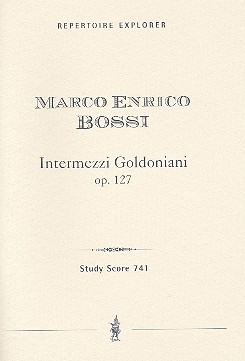 Intermezzo Goldoniani op.127 fr Streichorchester Studienpartitur