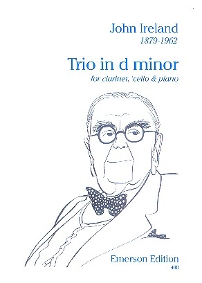 Trio d minor for clarinet, violoncello and piano parts
