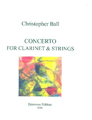 Concerto for clarinet and strings score+parts