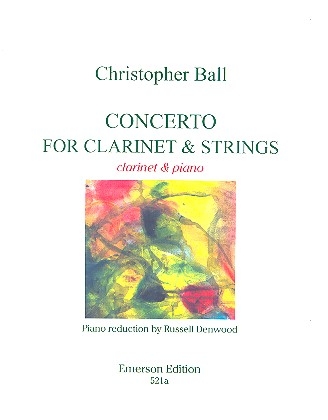 Concerto for clarinet and strings for clarinet and piano