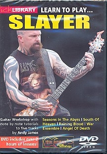 Learn to play Slayer DVD-Video Lick Library