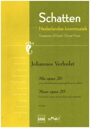 Messe op.20 fr Soli, gem Chor und Orchester (1840-43) Klavierauszug (la)