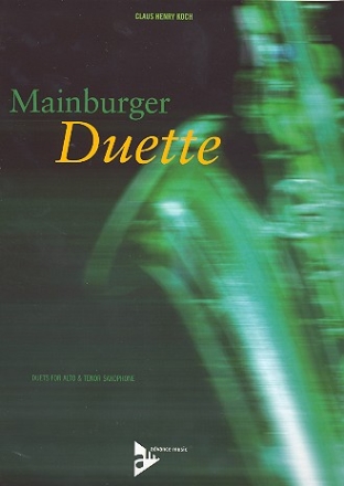 Mainburger Duette für Alt- und Tenorsaxophon