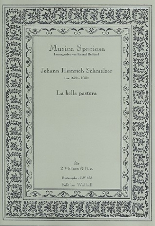 La bella pastora fr 2 Violinen und Bc Stimmen