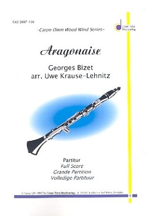 Aragonaise fr 3 Klarinetten und Bassklarinette Partitur und Stimmen