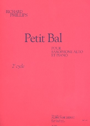 Petit Bal pour saxophone alto et piano
