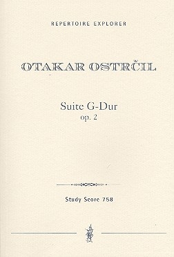 Suite G-Dur op.2 fr Orchester Studienpartitur