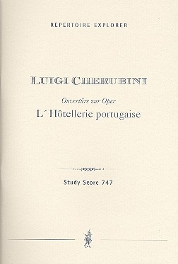 Ouvertre zu L'Hotellerie portugaise fr Orchester Studienpartitur