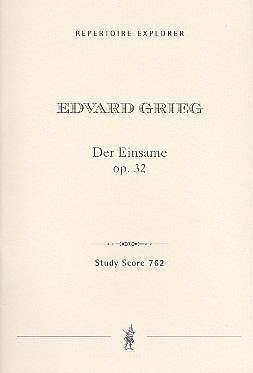 Der Einsame op.32 fr Bariton, 2 Hrner und Streichorchester Studienpartitur (dt/en/frz)
