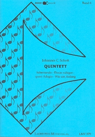 Quintett fr 2 Trompeten, Horn, Posaune und Tuba Partitur und Stimmen