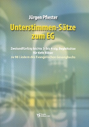 Unterstimmen-Stze zum EG fr tiefe Blechblser (Posaunenchor) Partitur