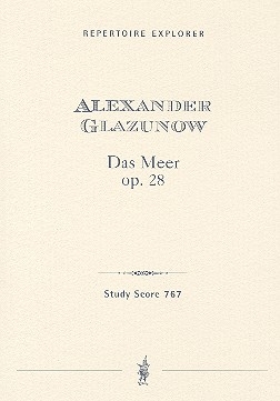 Das Meer op.28 fr Orchester Studienpartitur