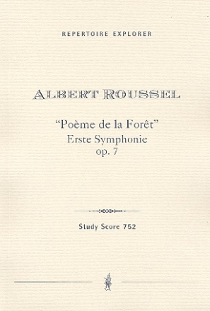 Pome de la fort op.7 fr Orchester Studienpartitur