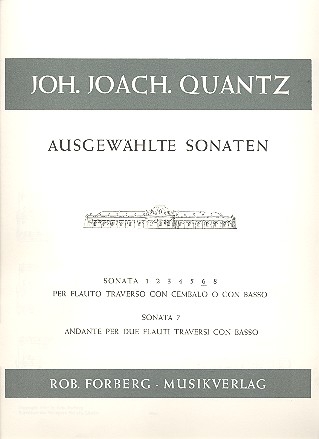 Sonata Nr.6 fr Flte und Klavier