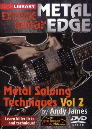Metal Soloing Techniques vol.2 DVD-Video Lick Library Extrem Guitar Metal Edge