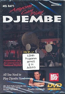 Anyone can play Djembe DVD-Video