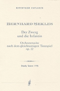 Der Zwerg und die Infantin op.22 fr Orchester Studienpartitur
