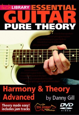 Harmony & Theory advanced DVD-Video Lick Library Essential Guitar pure Theory