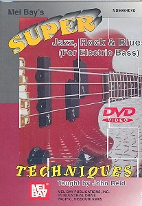 Super Techniques Jazz, Rock & Blues for E-Bass DVD-Video