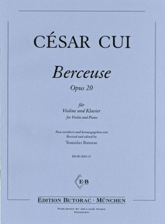 Berceuse op.20 fr Violine und Klavier