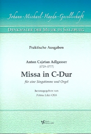 Missa in C-Dur fr Gesang und Orgel Partitur