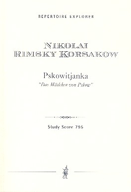 Das Mdchen von Pskow fr Orchester Studienpartitur