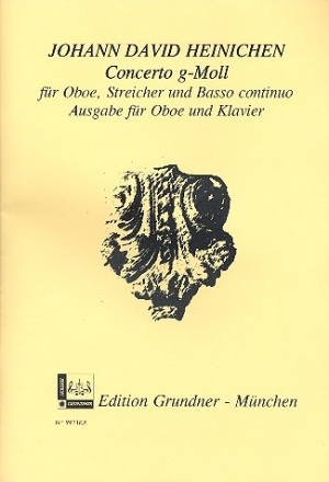 Konzert g-Moll für Oboe, Streicher und Bc für Oboe und Klavier