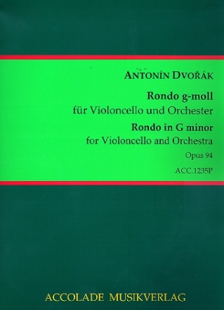 Rondo g-Moll op.94 fr Violoncello und Orchester Partitur