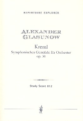 Kreml op.30 fr Orchester Studienpartitur