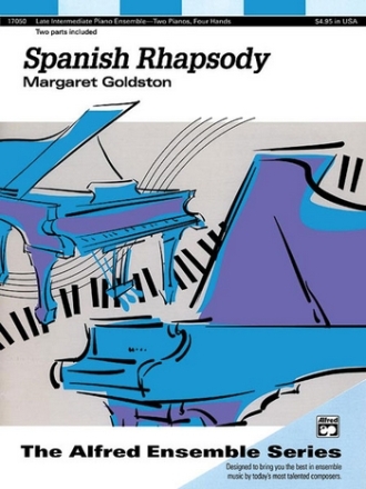 Spanish Rhapsody for 2 pianos 4 hands 2 scores