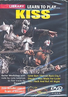 Learn to play KISS DVD-Video Lick Library