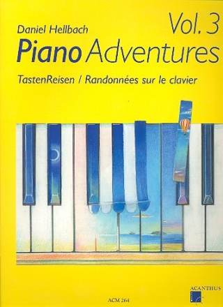 Piano Adventures fr Klavier Tastenreisen Band 3