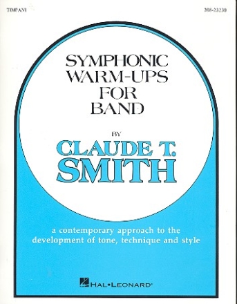 Symphonic Warm Ups: for band timpani