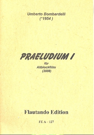 Praeludium Nr.1 fr Altblockflte