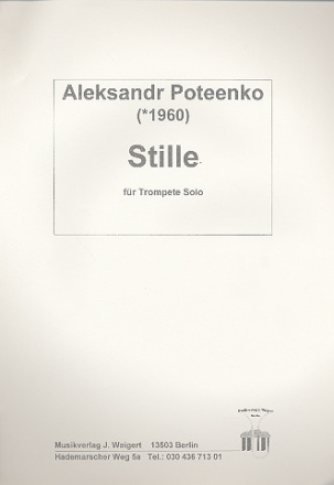 Stille fr Trompete