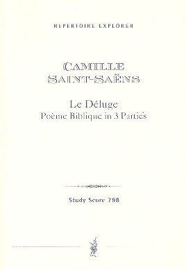 Le dluge op.45 fr Soli, gem Chor und Orchester Studienpartitur