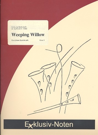 Weeping Willow:  fr 4 Saxophone (SATBar) Partitur und Stimmen