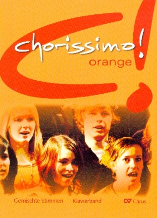 Chorissimo! orange für gem Stimmen Klavierband