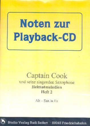 Captain Cook Heimatmelodien Band 2 (+CD) Es- und B-Instrumente