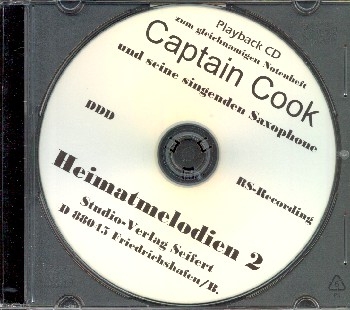 Captain Cook Heimatmelodien Band 2  Playback-CD