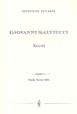 Alcesti fr gem Chor und Orchester Studienpartitur